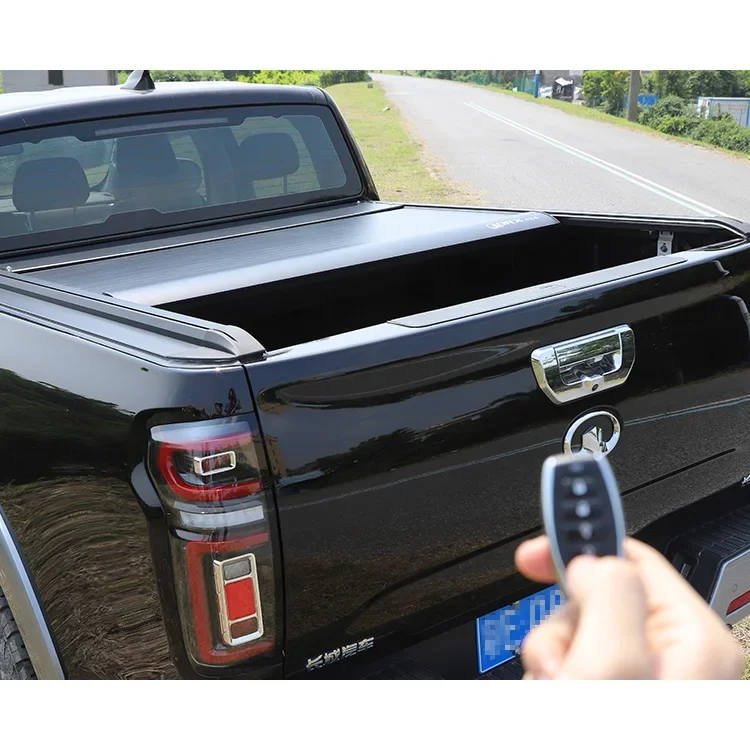 electric auto shutter cover pickup truck bed tonneau cover for triton l200