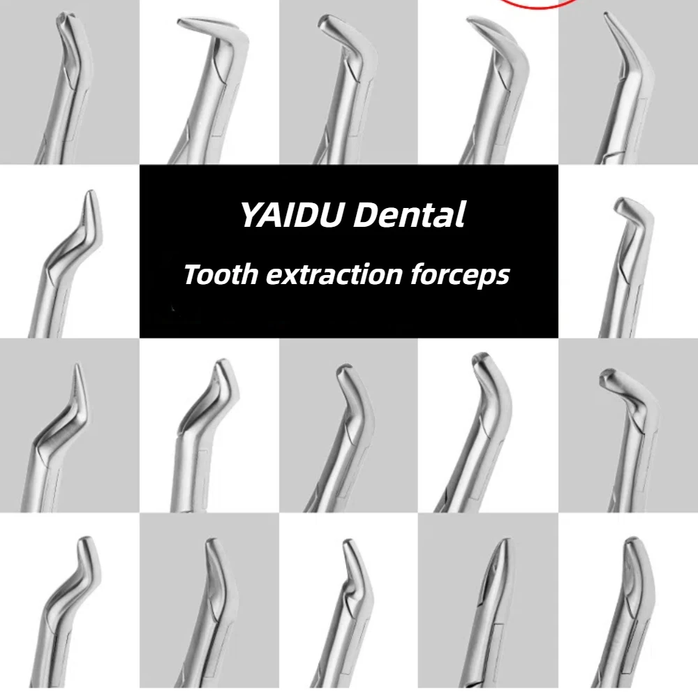 

1pc Tooth Extraction Forceps, Horn Forceps Tooth Extraction Tool Set Maxillary Premolar Forceps Mandibular Wisdom Tooth Residual