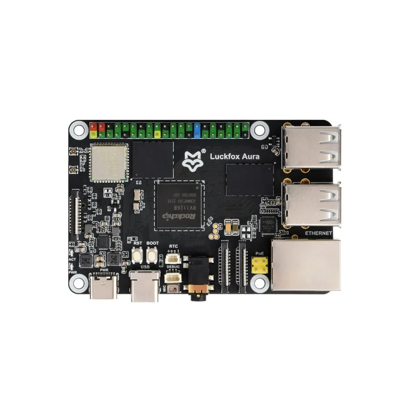 Luckfox Aura High-Performance Board Rockchip RV1126B 4K H.264/H.265 Codec Linux IoT Gateway view 3