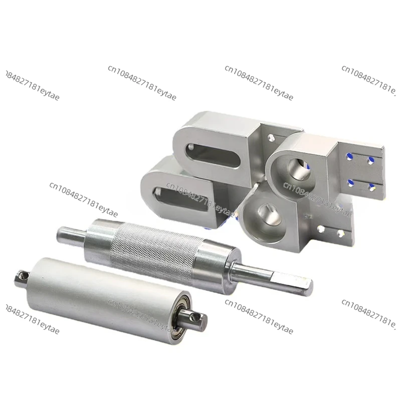 Complete set of conveyor accessories, conveyor belt assembly line rollers, master and slave power rollers, 2040CNC aluminum seat