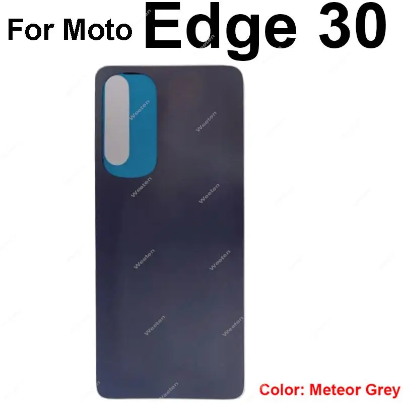 For Motorola MOTO Edge 30 Edge 30 Pro XT2201-1 Back Battery Door Housing Cover Rear Cover Back Battery Case Replacement Parts