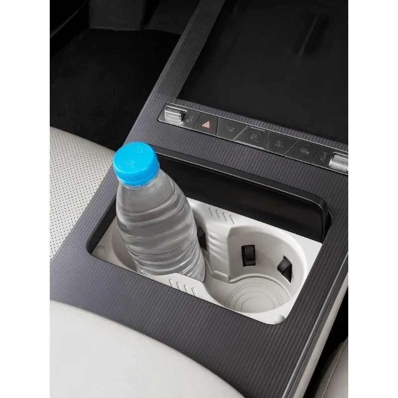 

Для BYD Han LDMI/EV крышка чашки с центральным управлением, силиконовый ящик для хранения, внутренний комплект, модификация автомобильных принадлежностей Daquan