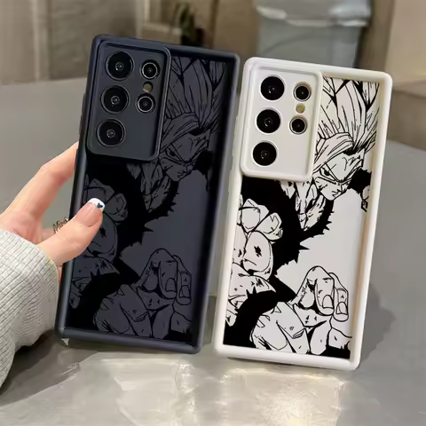 TPU Soft Case for Samsung Galaxy S25+ S24Ultra S24 Plus S23 FE S22 S20FE S25 Ultra S21 DragonS BallS Gohan