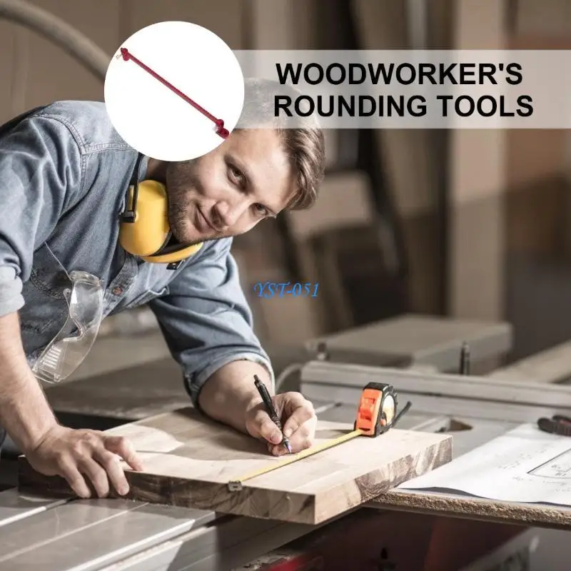 

E15A Large Circles Measure for Carpentry Projects Woodworking Scribing Marking Ruler