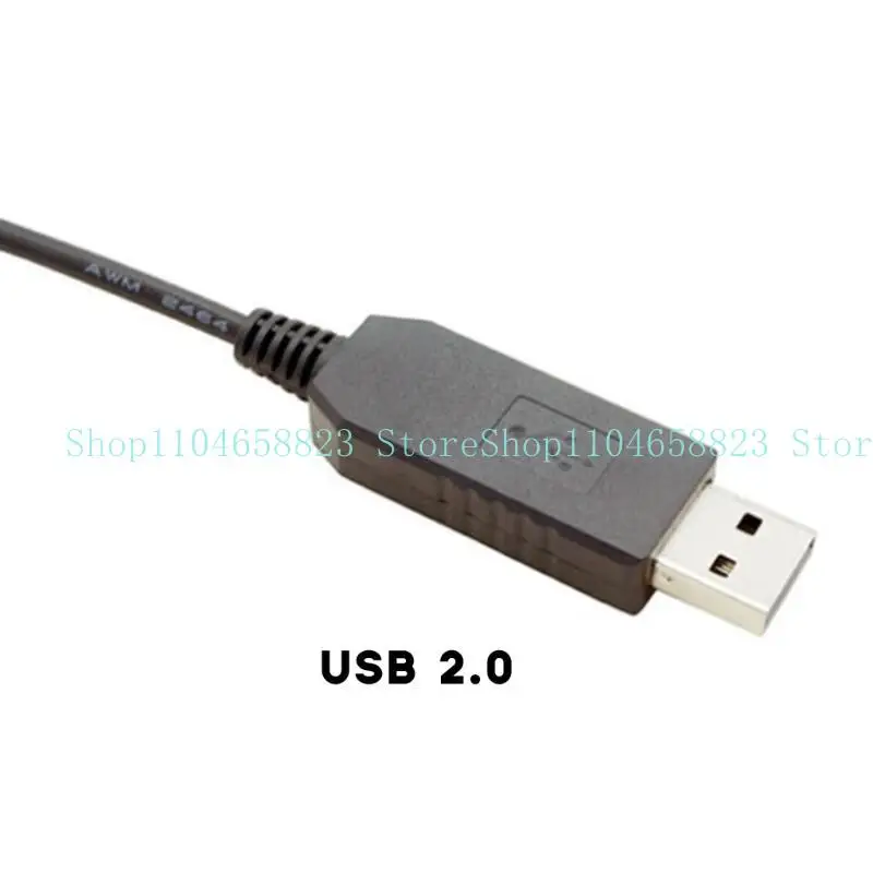 

34cm 4Pin USB Cable 5V To 12V Computer Case Fan Power Supply Fan Adapter Cable with ON Off Switch Converter Cable