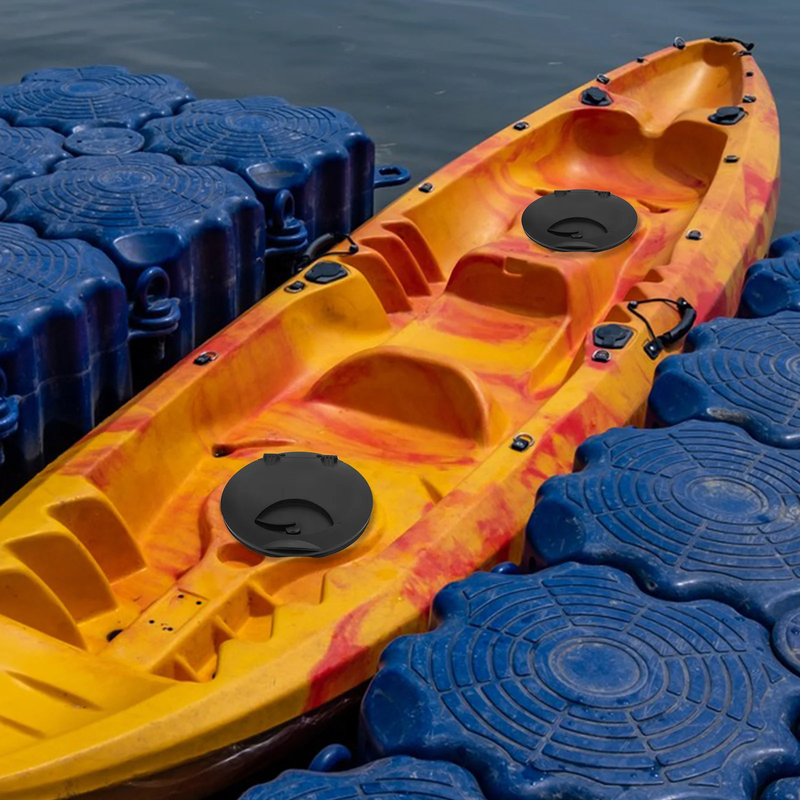 

Waterproof Round Hatch Lid For Kayak Boat Marine Storage Compartment Red Bag Sealed Plate Access Lid Yacht Canoe