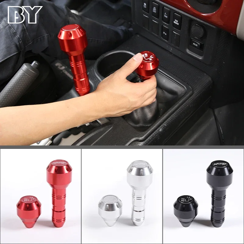 

Aluminum Alloy Replacement Parts For Toyota FJ Cruiser 2007-2021 Car Gear Grip Head Shift Knob Modification Car Accessories