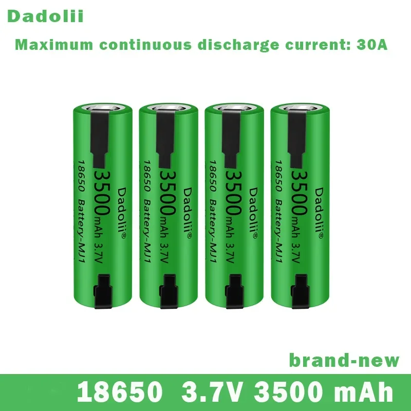 

Brand new 18650 30A discharge 3.7V 3500mAh 18650 rechargeable battery power tool battery+DIY nickel