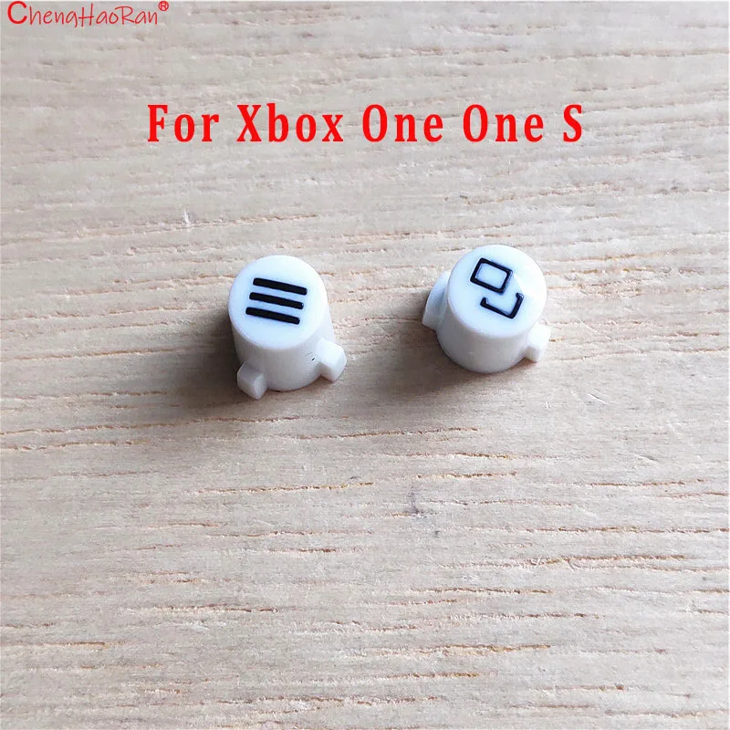 1Set For Xbox One S Slim Home Button Start Return Back Repair Part For Xbox One Gamepad Menu Guide Logo Button Function Key