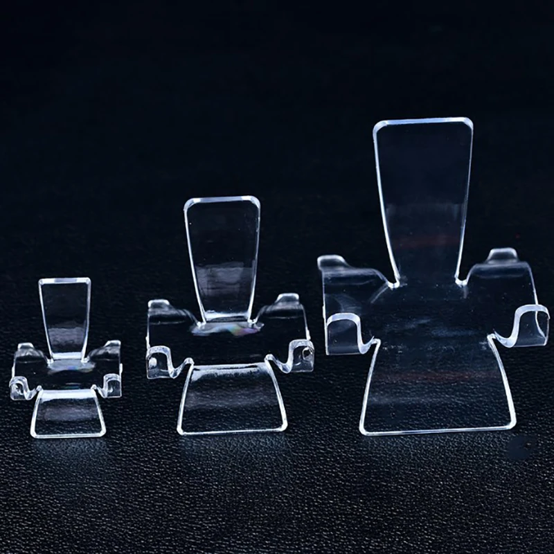 1pcs Acrylic Shelf Stones Crystal Cluster Stand Mineral Specimen Display Holder Chair-shaped Crystal Display Base Jewelry Base