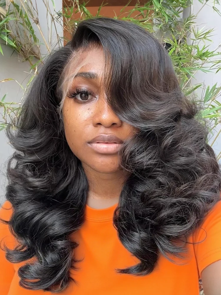 Kurze Bob-Perücke aus 100 % Echthaar, Body Wave, 13x4 13x6 Lace Frontal Echthaarperücke für Damen im Angebot, Wear & Go Glueless Perücke aus Echthaar, vorgeschnitten, ohne Kleber, für