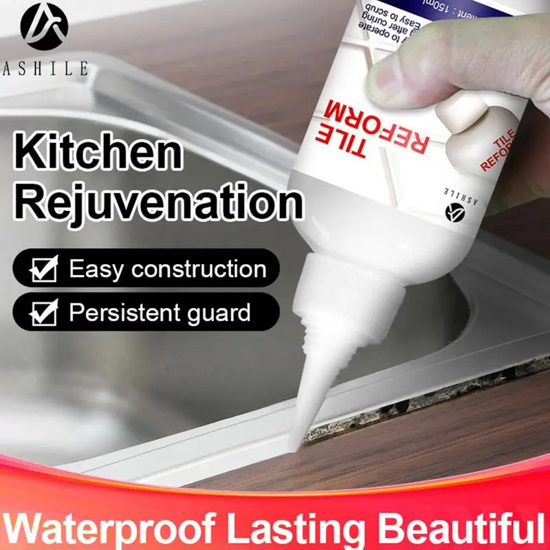 150/280ml Floor Tile Gap Repair Agent Waterproof Epoxy Porcelain Sealant For Crack Chip Ceramic Restore And Renew Tile Joints