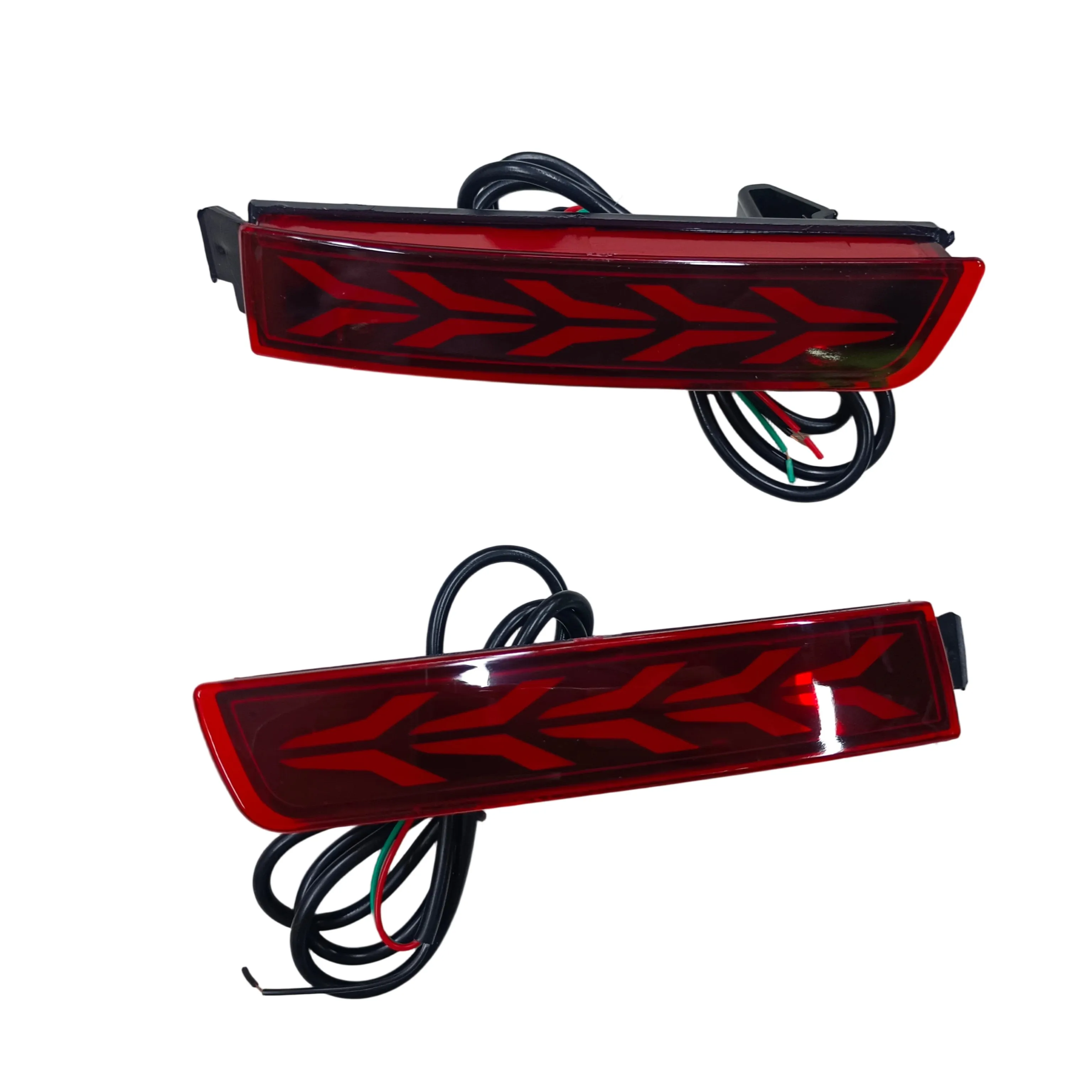 2 قطعة سيارة LED المصد الخلفي عاكس ضوء الذيل مصباح مكبح لنيسان ركلات سنترا جوك مورانو كويست تيرا إنفينيتي 2010 #3