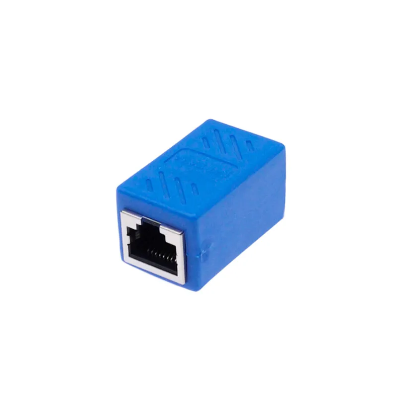 RJ45 Connector Network Extender Female to Female Ethernet Adapter Gigabit Interface Splitter Coupler for Internet Connection