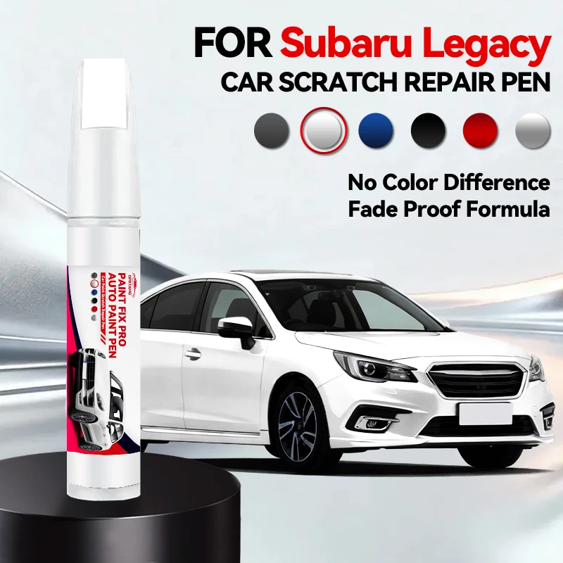 

Карандаш для ремонта лакокрасочного покрытия автомобиля Subaru Legacy, средство для удаления царапин, аксессуары для авто, черный CB4, белый 37J, красный 69Z, серебристый G1U, красный