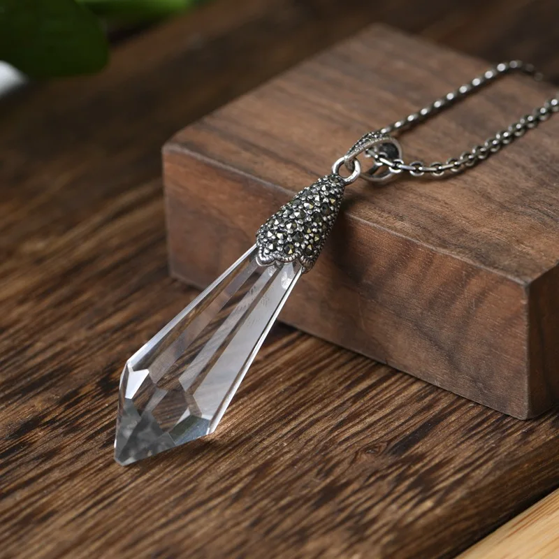 s925-silver-white-crystal-pendant-women's-fashion-jewelry-thai-antique-style-cut-cultivated-out-classical-necklace