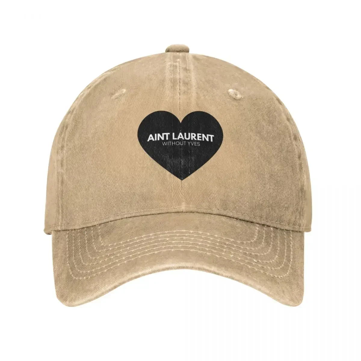 مصمم Saint Yves Aint Laurent بدون Yves Paris Cowboy Hat قبعة سائق الشاحنة القبعات الغربية قبعة للرجال والنساء