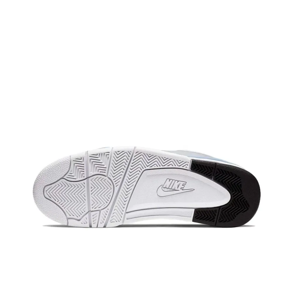 Nike Flight Legacy Mid-Top Retro Basketball Shoes with Slip-Resistant, Durable, and Cushioned Construction Unisex BQ4212-001