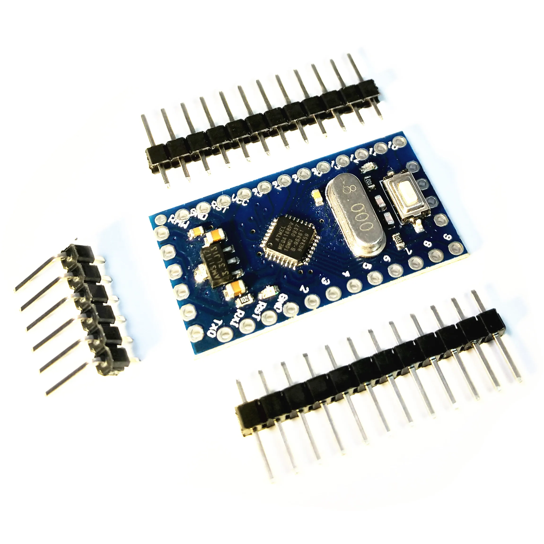 Alternative Pro Mini ATmega168, ATMEGA168A, ATEMGA168PV, ATEMGA168PA-10AU, 20AU, 3.3V, 8MHz