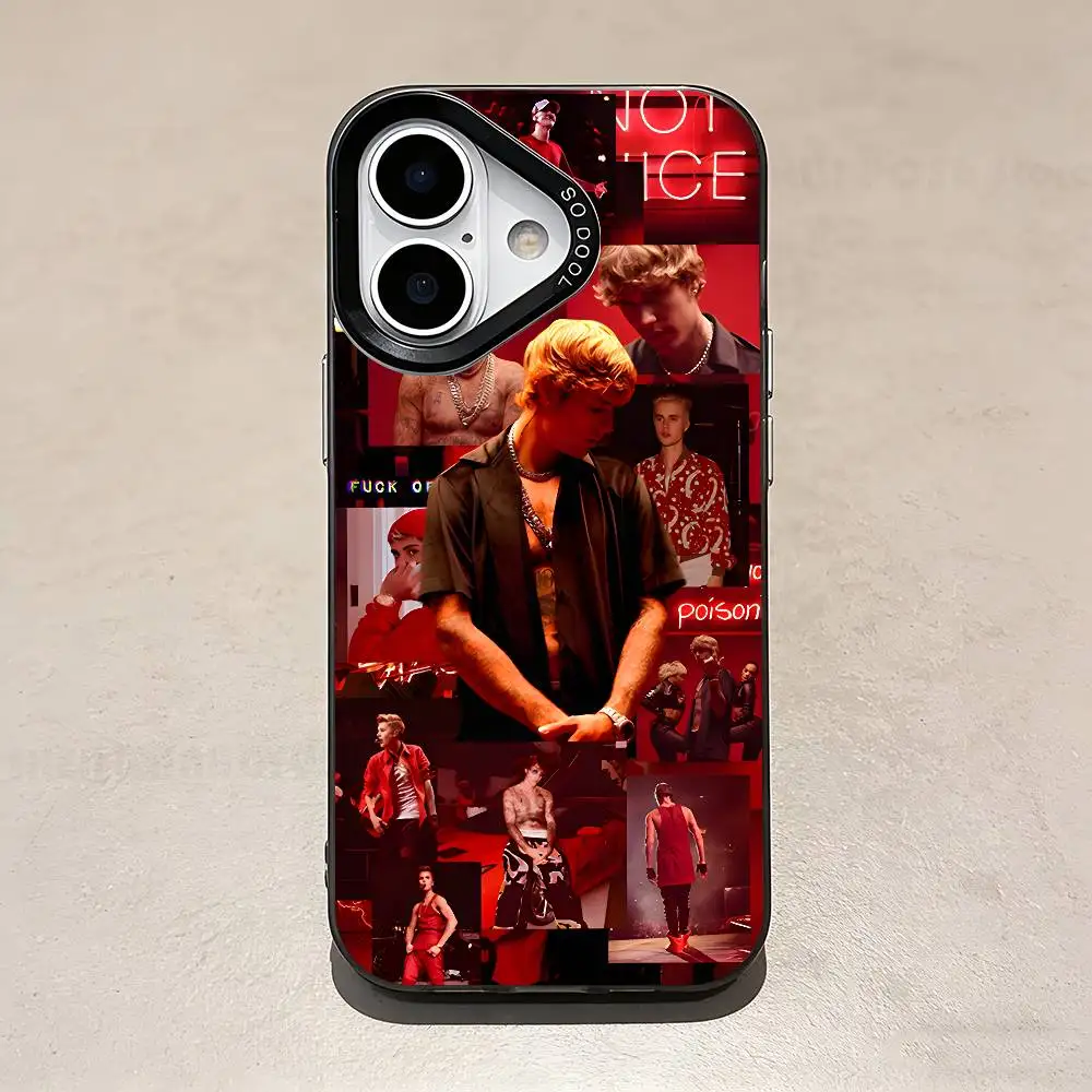 J-Justin Singer B-Bieber Phone Case For IPhone 17 16e 16 15 14 13 12 Pro Max X XR XS MAX Back Cover