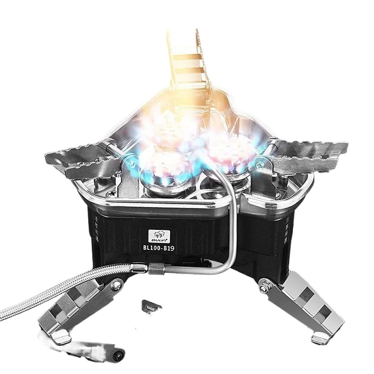 Bulin B19 Windproof Camping Stove Portable High Power Gas Burner Outdoor Picnic Cookware Set