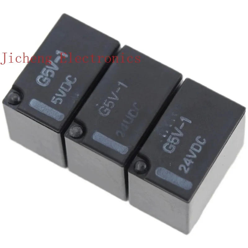 10PCS Relay G5V-1-5VDC G5V-1-12VDC G5V-1-24VDC DC 3V 12V 24V