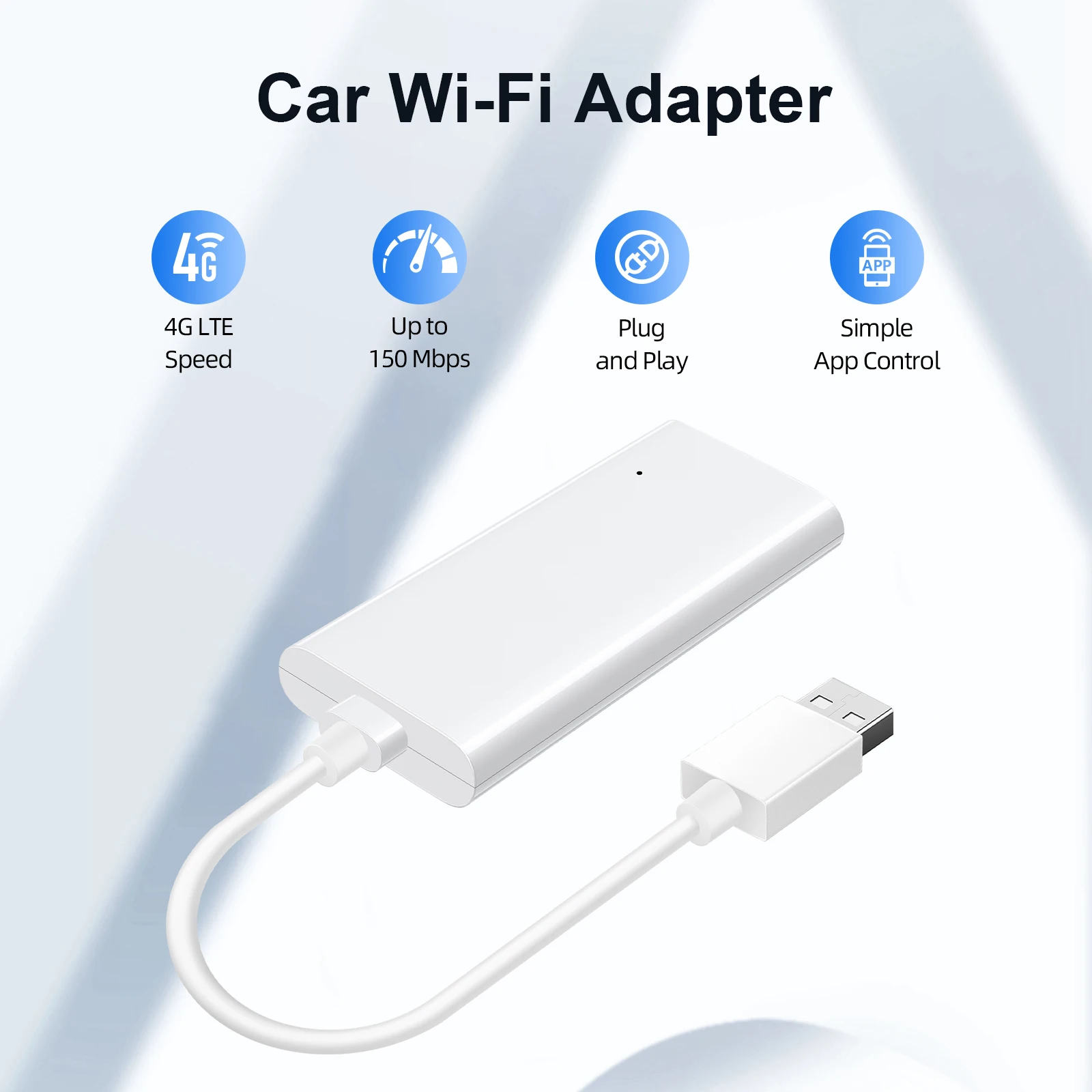 Ezonetronics Car Wi-Fi 4G LTE Mobile Hotspot جهاز توجيه WIFI محمول لستيريو السيارة أو أجهزة أخرى #1