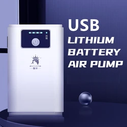 1.5/3W USB Rechargeable Aquarium Fish Tank Oxygen Pump Car Fresh Transport Fishing Oxygen Pump  AC/DC Air Pump Pet Supplie