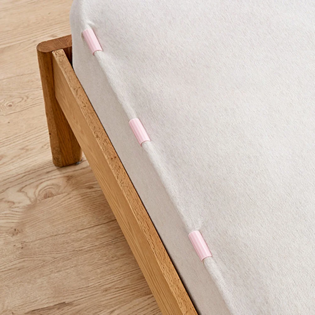 

12Pcs Bed Sheet Holder Premium Material Easy Installation Anti-Slip Clamp for Sheets Mattress Pads Grey Bed Sheet Holder