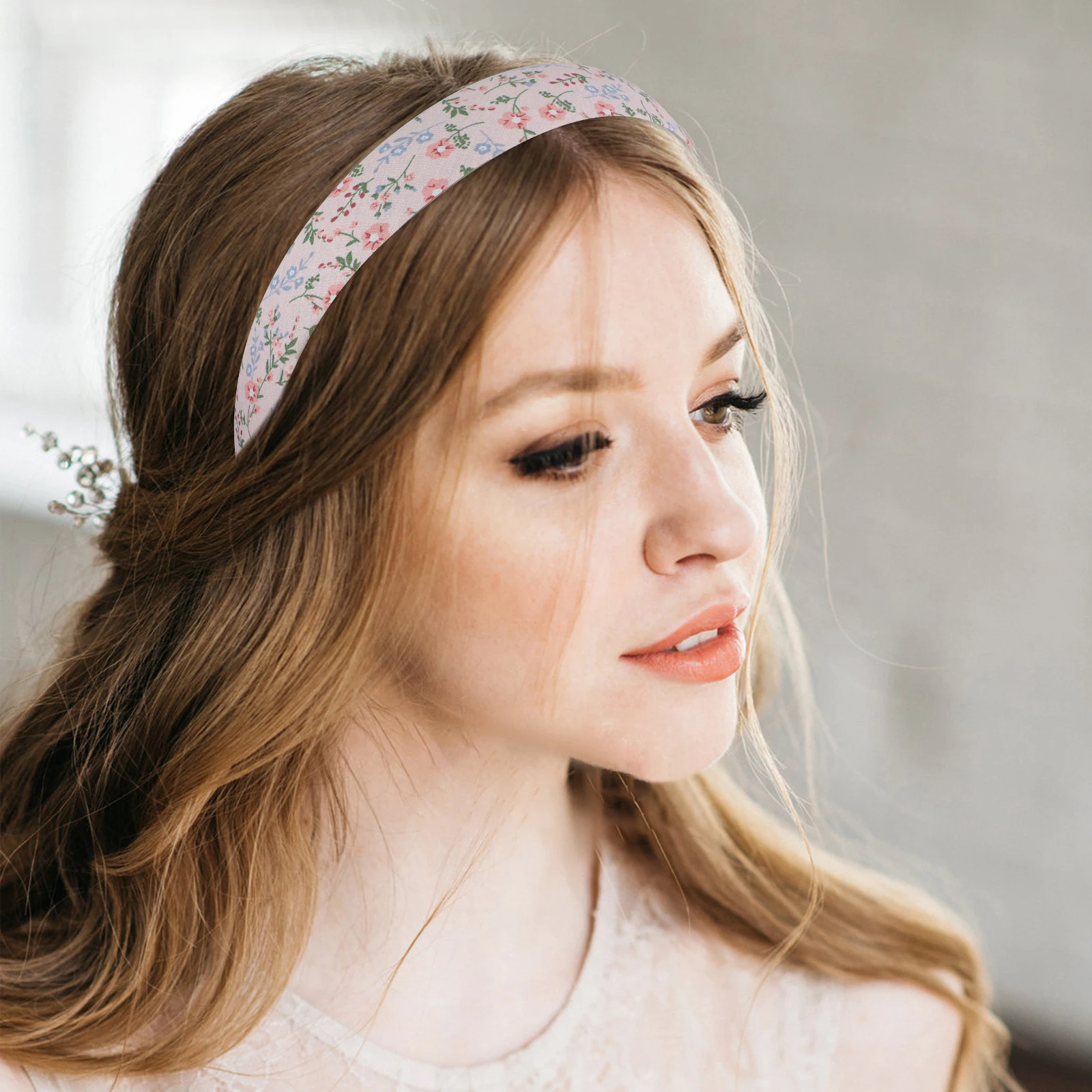 

7Pcs Face Wash Headb Comfortable Women Hair Fabric Decorative Girls Headb s for Hair Wide Padded Fashion Headdress