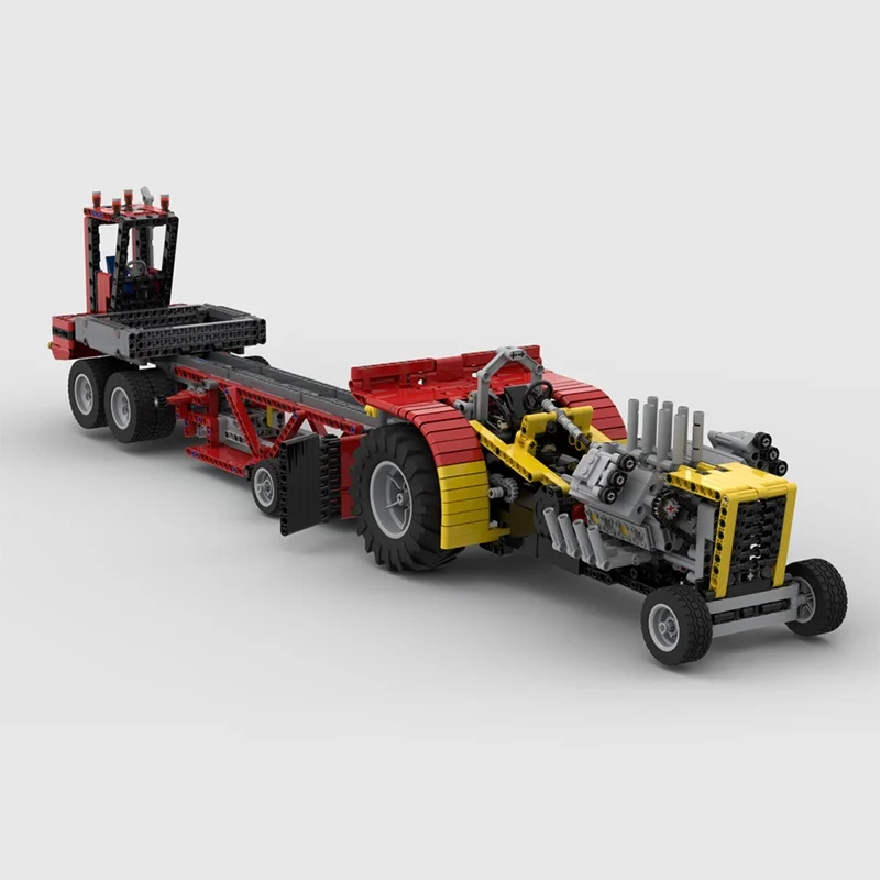 1062 Uds. MOC RC extractor de potencia modelo técnico bloques de construcción regalos de navidad arquitectura Idea creativa juguetes educativos ladrillo niños