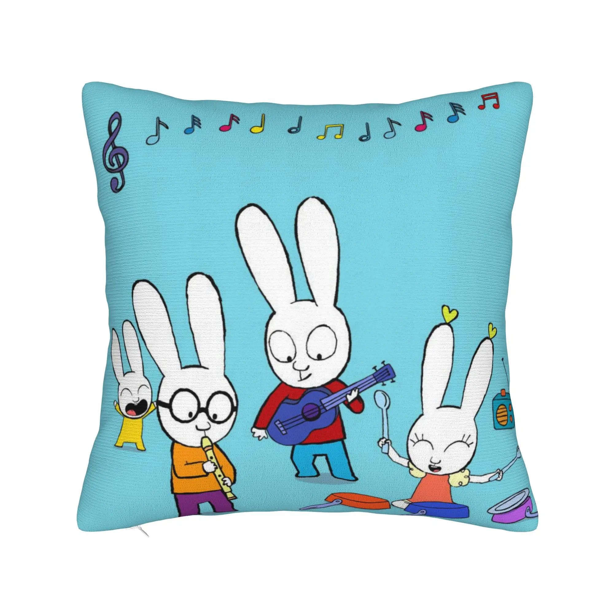 S-Simon Super Rabbit Pillowcases  Morden Pillow Case For Wedding Party Home Decor Design Pillow Cover