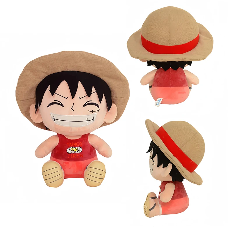 Classic Anime Character 25cm Zoro One Piece Luffy Multiple Style Chopper Doll Plush Cartoon Toy Children Holiday Gift Home Decor