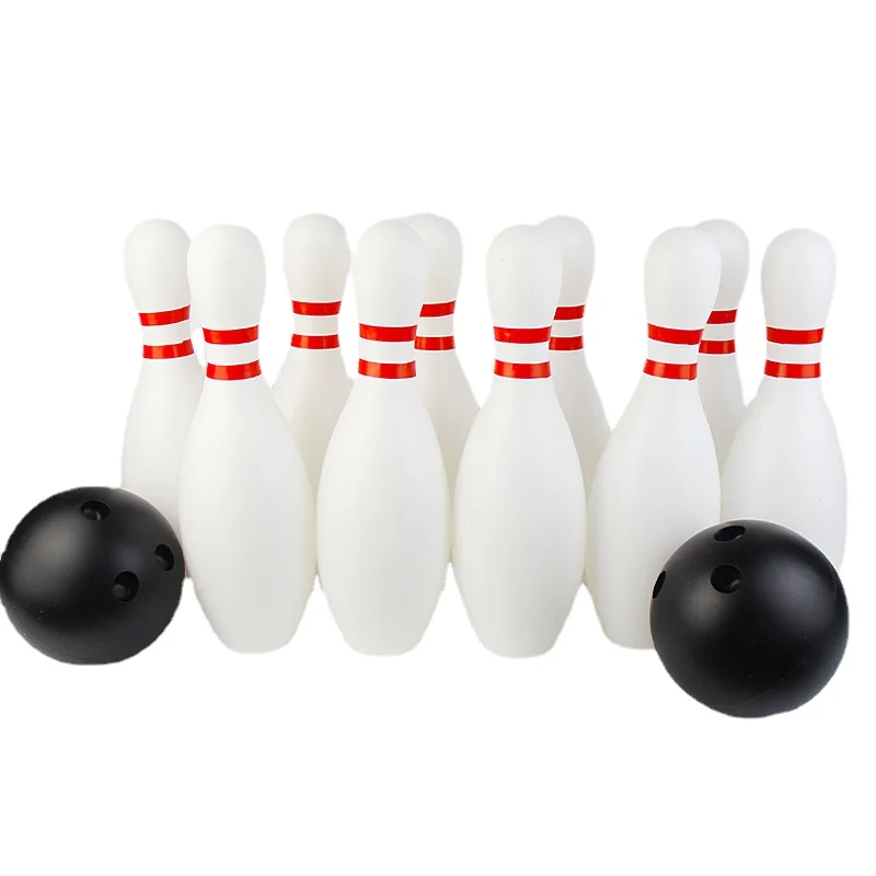 Inflatable PVC Bowling Set for Kids and Adults, 10 Pieces Bowling Pins