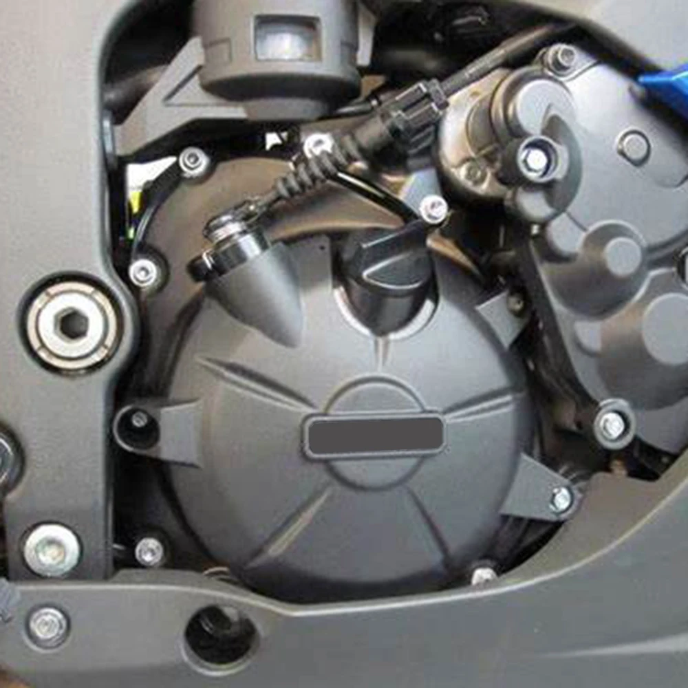 Se encaixa para kawasaki zx6r ninja 636 ZX-6R zx636 abs krt 2013-2024 conjunto de capa de motor da motocicleta guardas de proteção secundária