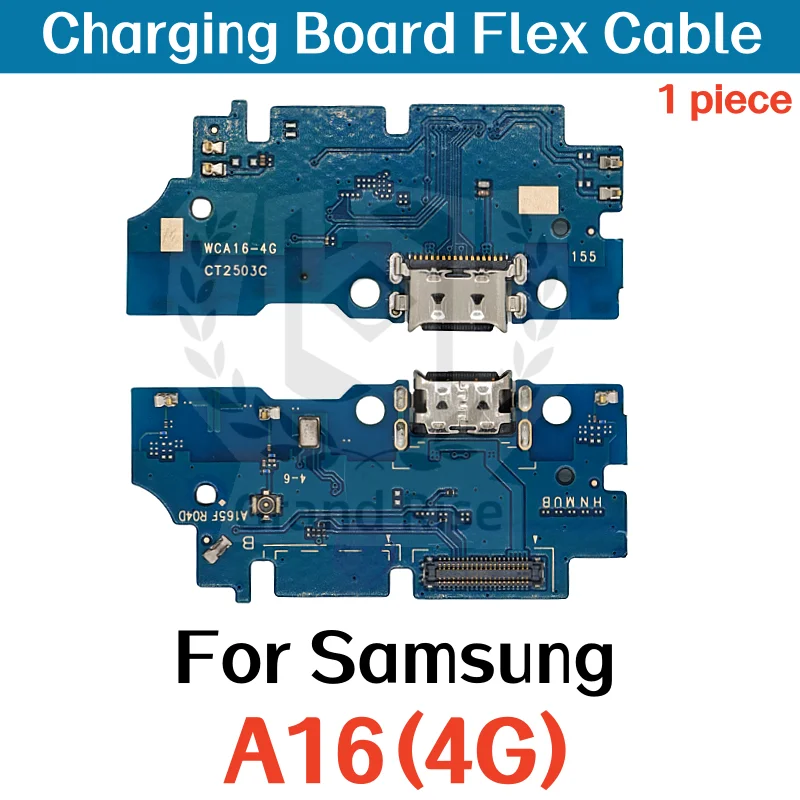 USB-кабель для зарядки, гибкий кабель для Samsung A15 A16 A205 A21S A217 A26 A30S A315 A32 A50S A505 A515F, порт зарядного устройства, разъем для док-станции