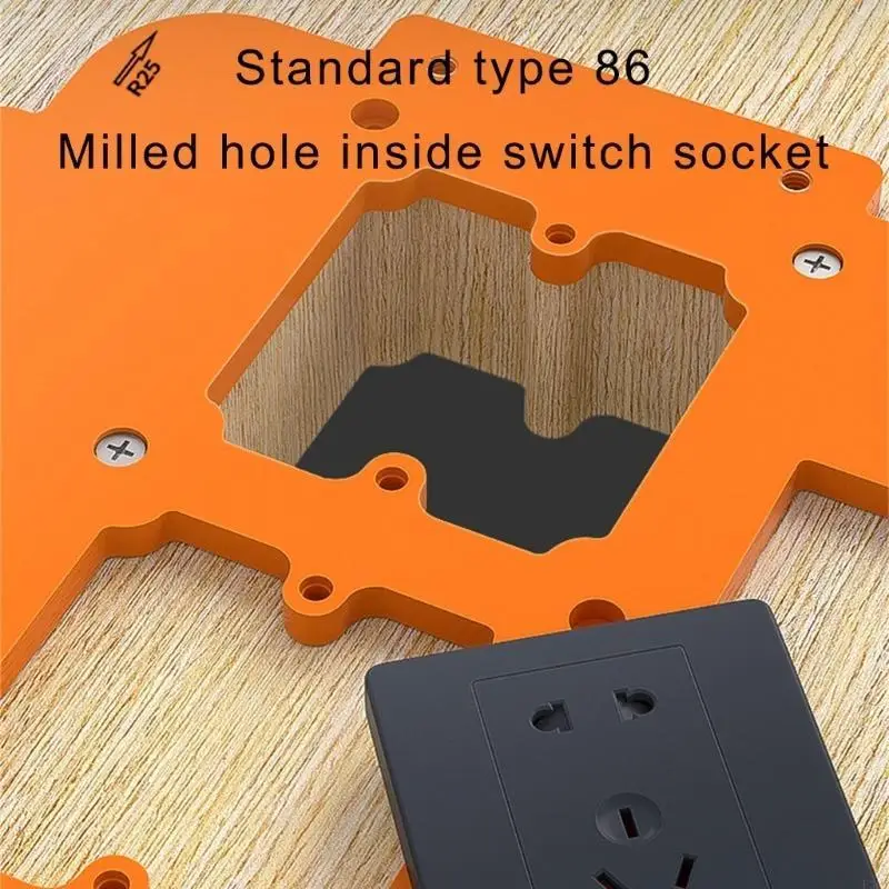 

Многофункциональный эффективный шаблон с деревообработкой, портативный для экспертов по ремонту дома и энтузиастов ремесел