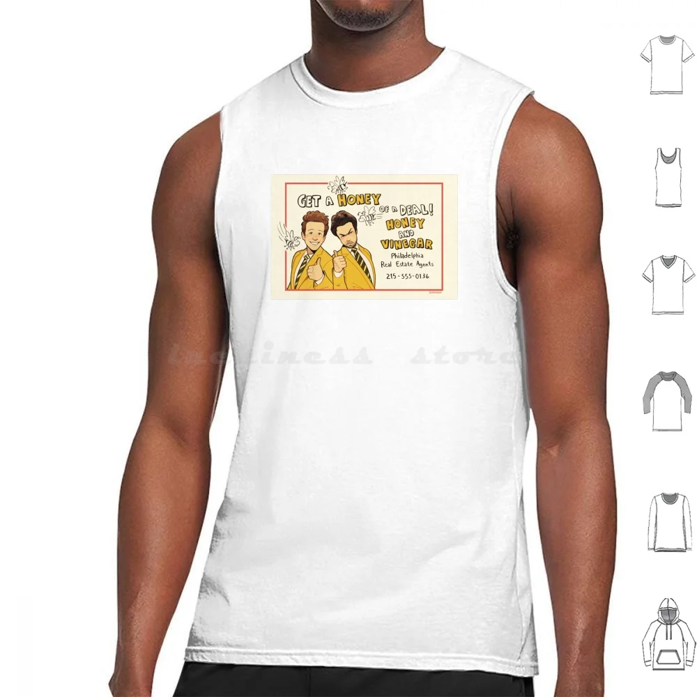 Honey And Vinegar ( It' ; S Always Sunny In Philadelphia ) Tank Tops Print Cotton Dennis Sunny Its Always Sunny Dennis