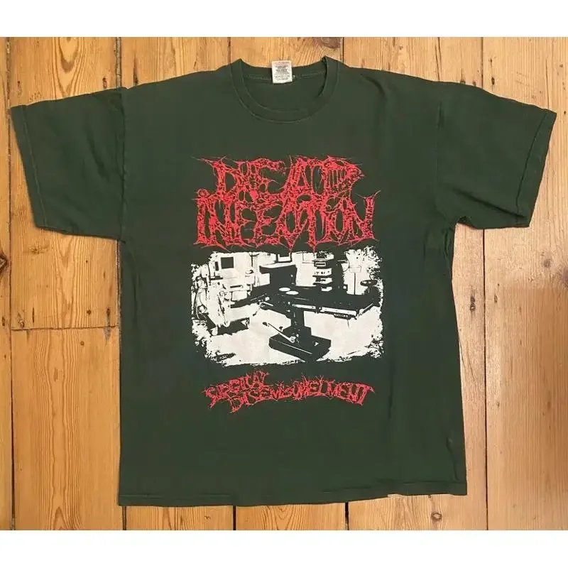 Dead Infection Surgical Disembowelment Cotton T Shirt Full Size S 5Xl