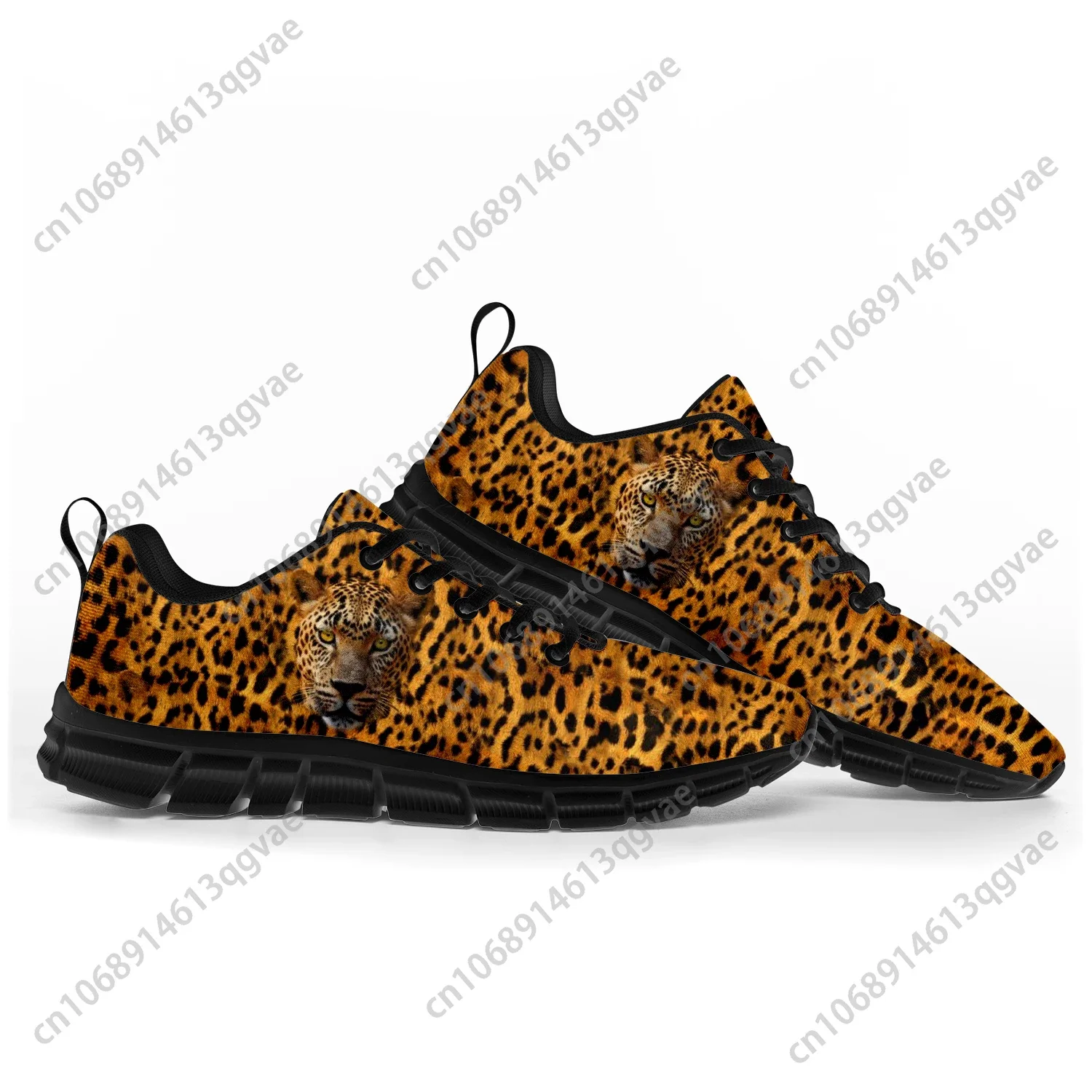 Panda Leopard Tiger Wolf Dog Sports Shoes Mens Womens Teenager Kids Children Sneakers Tailor-Made Shoes High Quality Couple