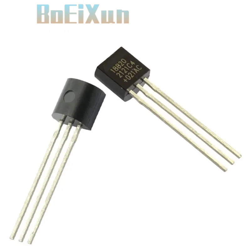 5/10/20/50/100PCS/LOT Sensor Electronic Chip DS1820 TO-92 18B20 Chips Temperature Sensor IC Diy Electronic