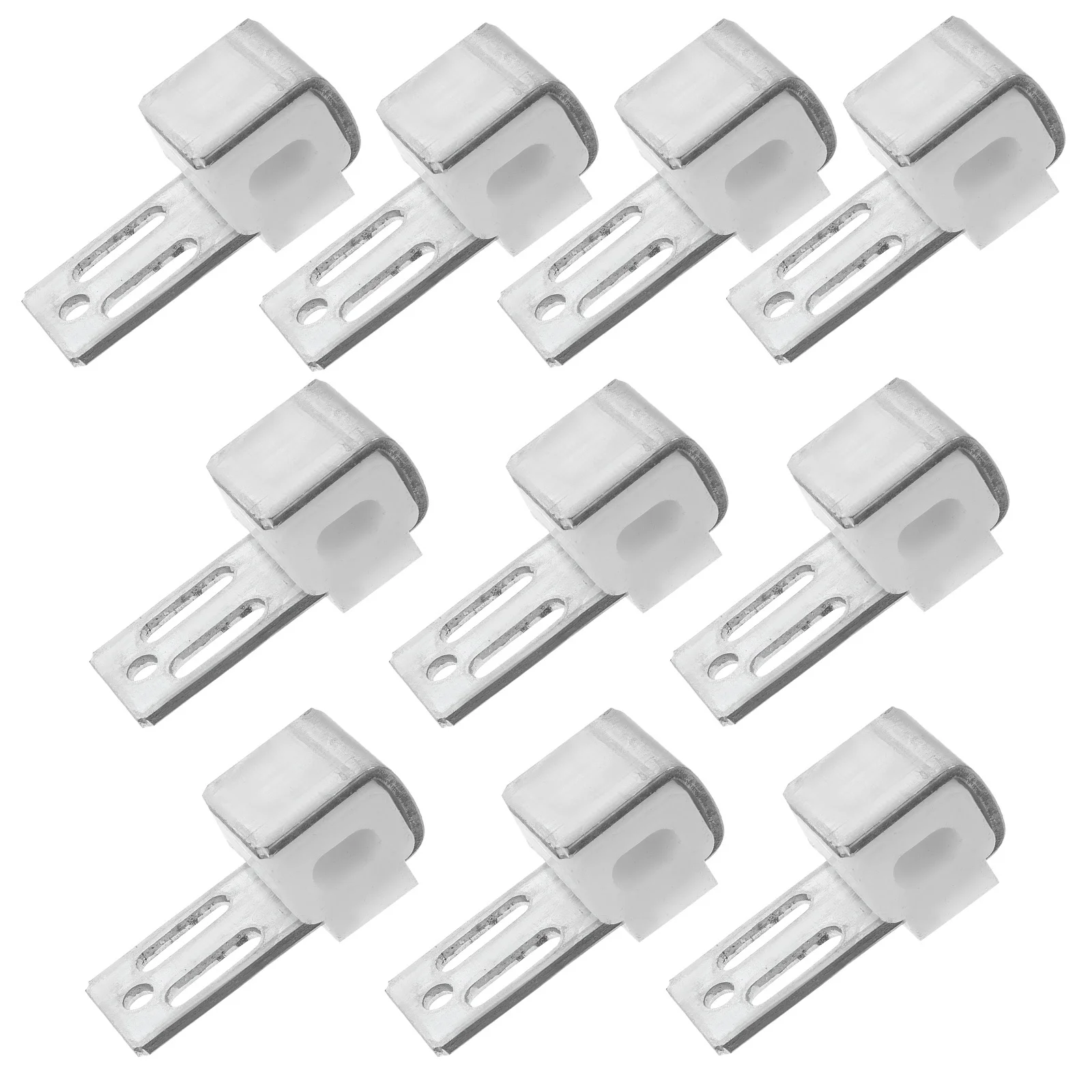 

10Pcs Noise Reduction Sofa Spring Clips Stable Support for Furniture Maintenance and DIY Couch Repairs with Multihole Design