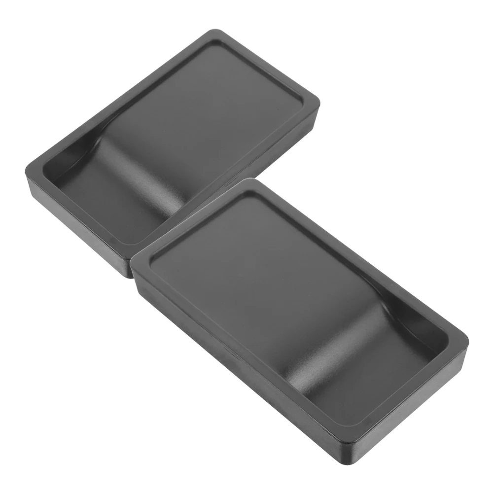 2 Pcs Portable Inkstone Writing Painting Inkslab Calligraphy Exercising Lightweight
