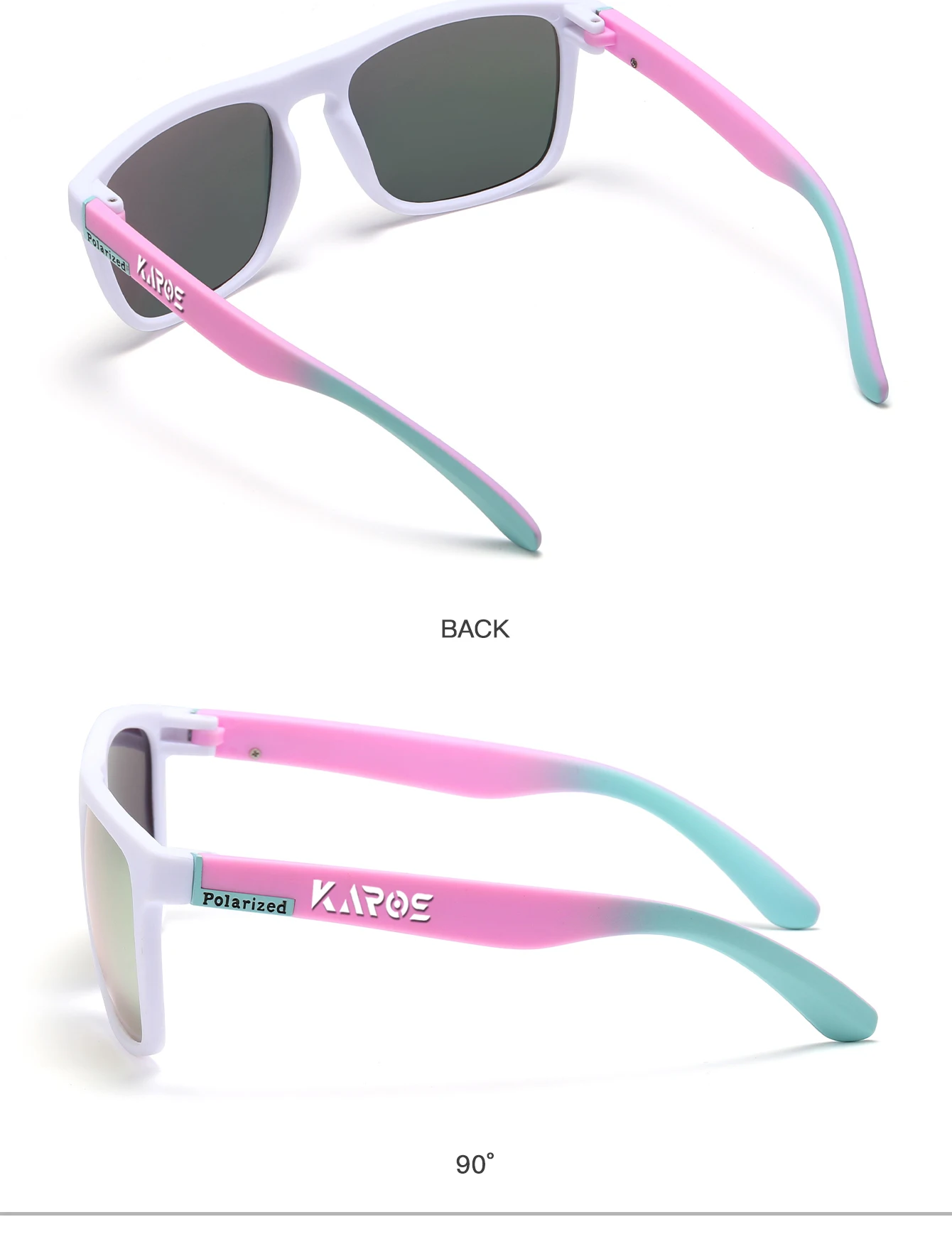 KAROS Polarisierte Sonnenbrille, Unisex, blendfreie Fahrbrille, Outdoor-Sport, Angeln, Radfahren, Reisen, Strand, UV400-Brille – Detail 21