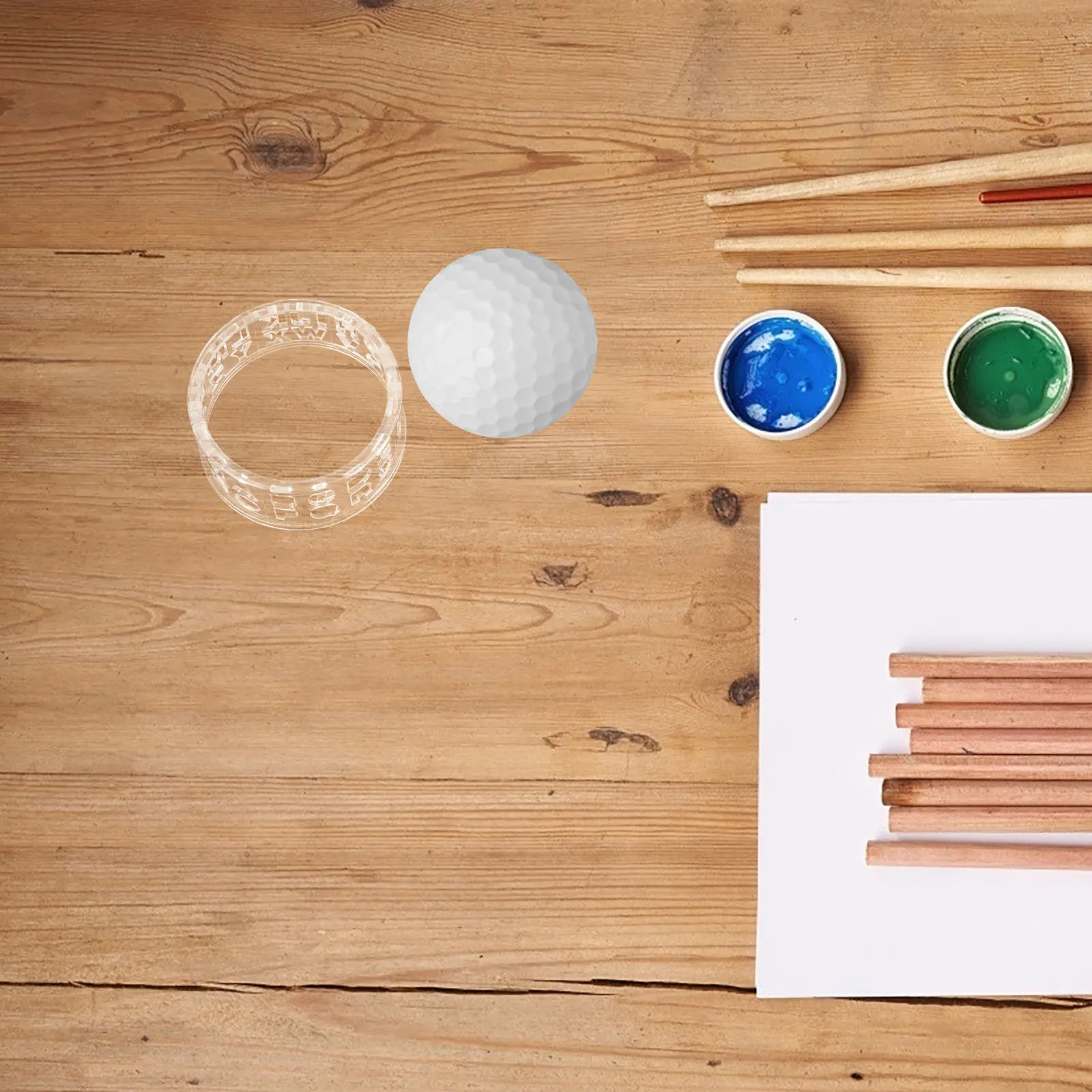 4 pezzi strumento di allineamento golf pennarello professionale per palline linee di marcatura cassetto marcatori per palline da golf per colpi accurati palline da golf fodera