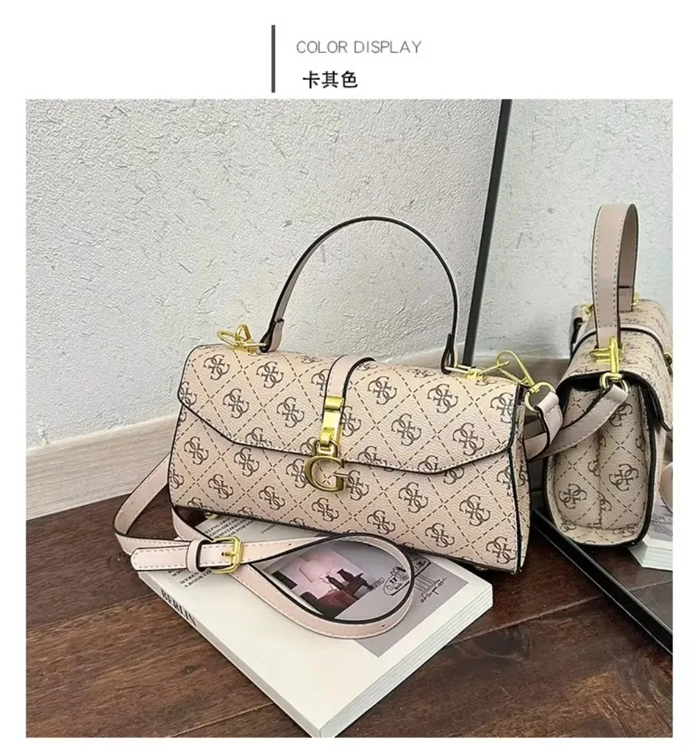 Bolso de mano de alta gama, de estilo casual y diseño europeo y americano, bolso bandolera original para mujer, bolso de hombro elegante y atemporal.