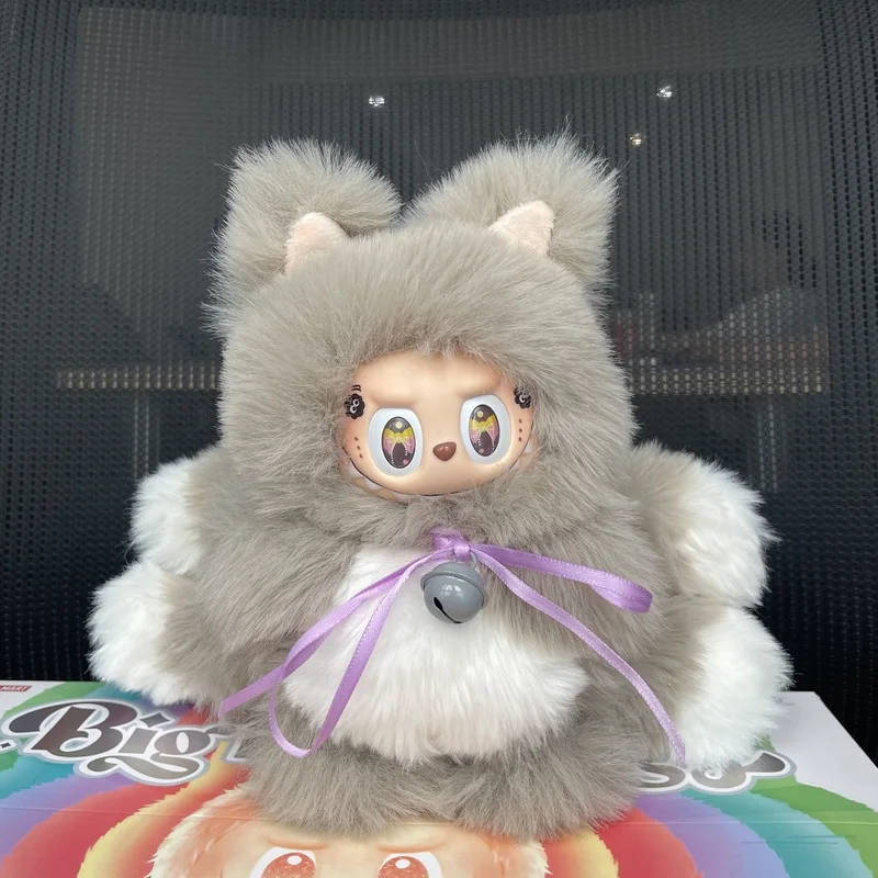 

Original Design New Labubu Nine Tailed Fox Series Vinyl Doll 17cm Trendy Blind Box Pendant Model Toy Kawaii Lovely Gifts Replica