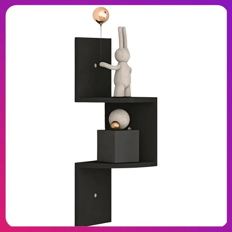

ABKL-Wall Bookshelf Multi-Layer Wall Mounted Storage Rack Bedroom Living Room Home Decoration Storage And Organization