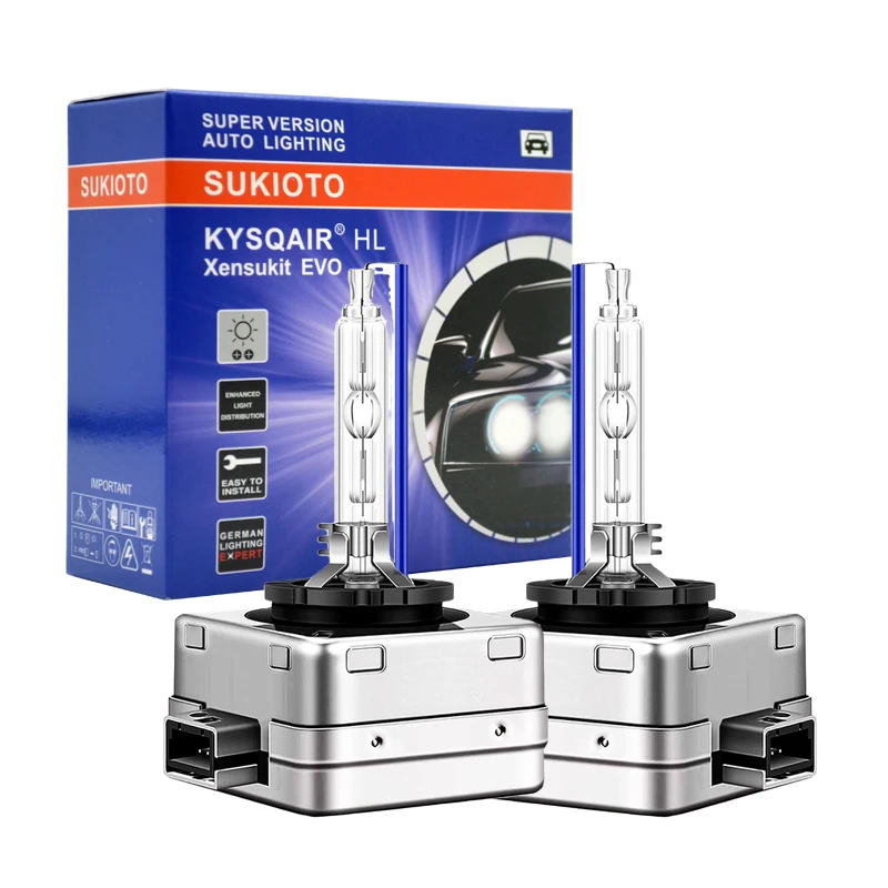 

2PCS 35W D1S Xenon HID Bulbs 8000K White Blue 6000K White 55W D3S 4300K High/Low Beam Replacement 66140 85140 66340 Car Bulb