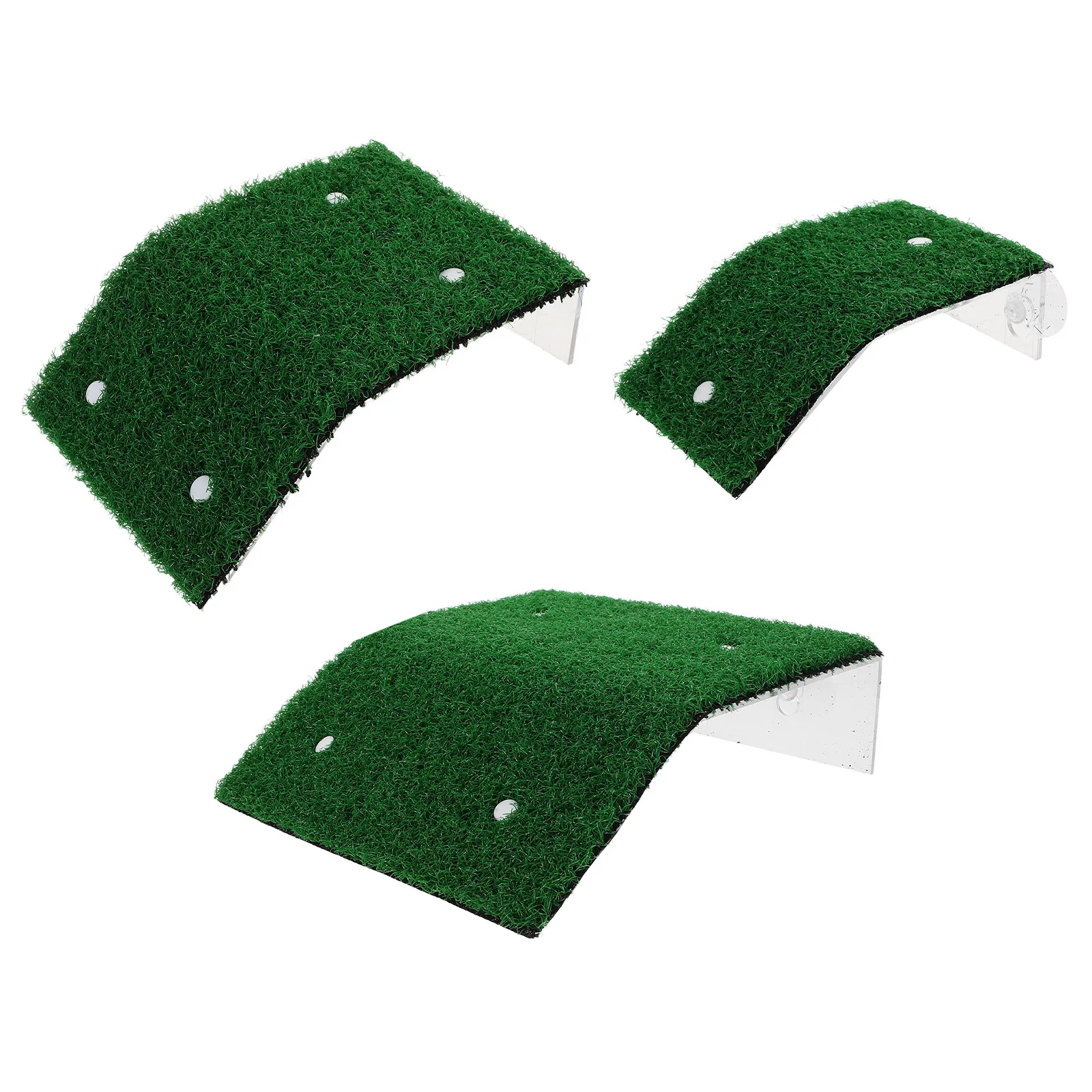 

3Pcs Pet Pool Escape Ramp Lightweight Portable Critter Rescue Ladder for Swimming Pools Ponds Small Animals Safe Exit